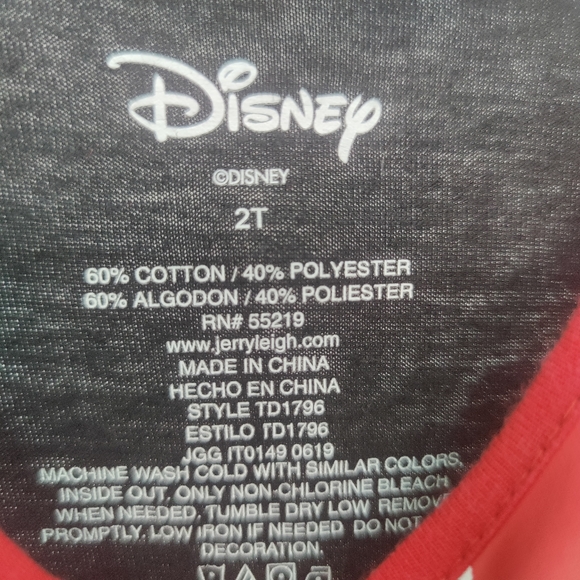 Disney Minnie mouse dress 2t - Picture 3 of 3